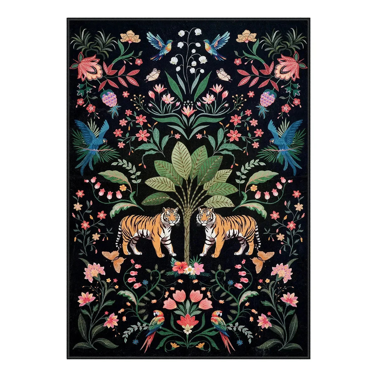 tapis tigre tibétain 2 / 120x160cm