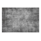 tapis uni gris 80x120cm