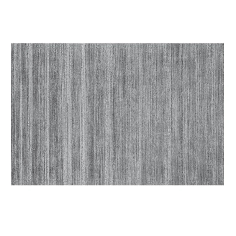 tapis uni gris pour salon 80x120cm