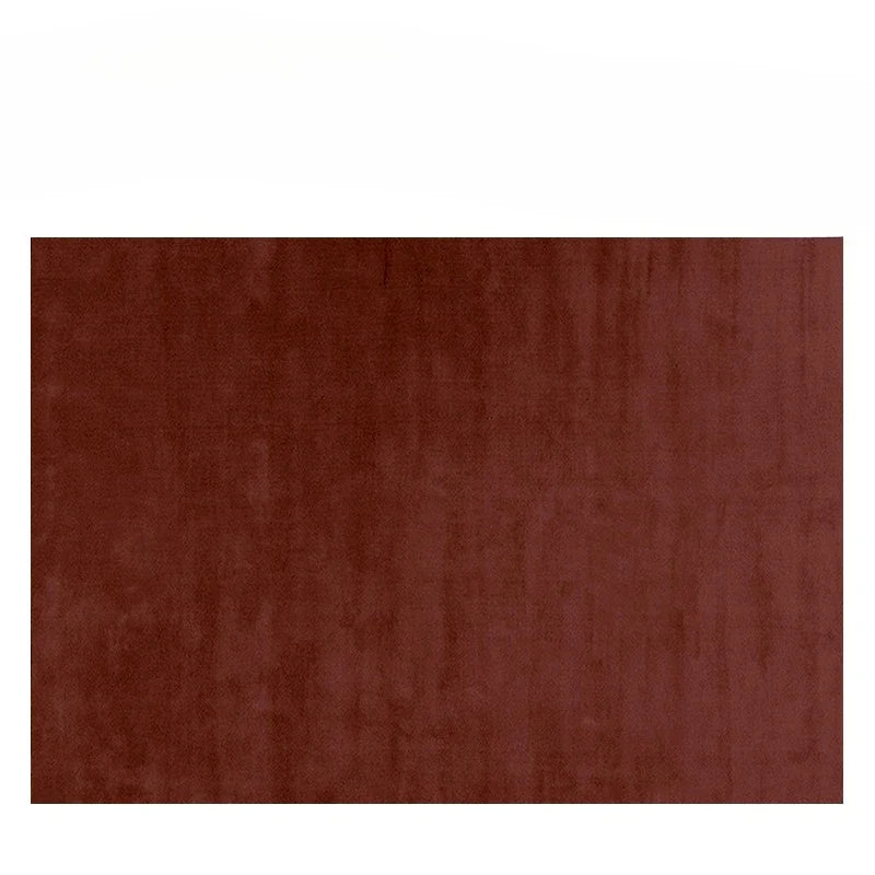tapis uni rouge 80x120cm