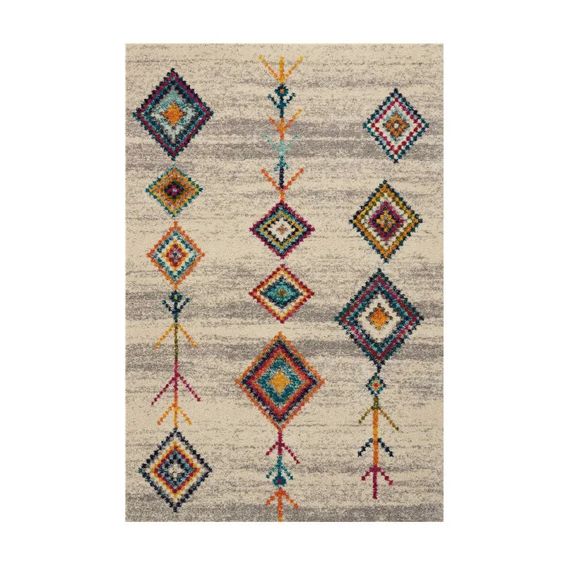 tapis vintage beige 40x60cm